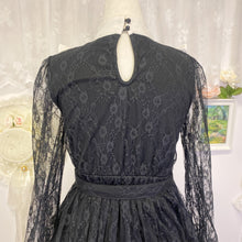 Load image into Gallery viewer, ank rouge larme jirai kei lace back and white dress with belt 1822

