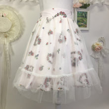 Load image into Gallery viewer, Secret Honey strawberry heart skirt with tulle 1661
