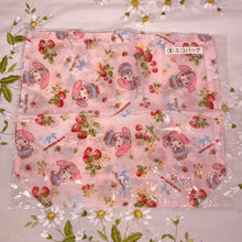 Load image into Gallery viewer, my melody sanrio x olive des olive tote ecobag hand towel and pouch set 1791
