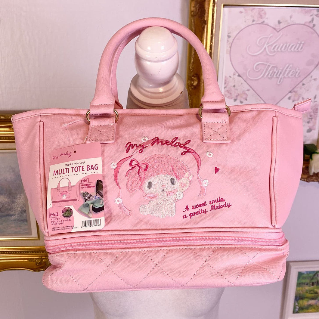my melody sanrio purse multi tote lunch bag with cooler compartment 1777