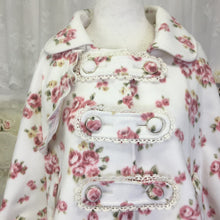 Load image into Gallery viewer, Liz Lisa floral poncho with fur collar 1737
