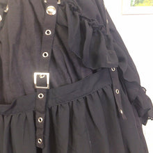 Load image into Gallery viewer, Bodyline gothic style belted skirt 1991
