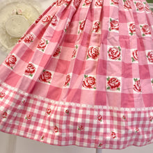 Load image into Gallery viewer, Emily Temple kawaii plaid rose print skirt 1803

