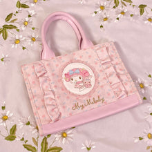 Load image into Gallery viewer, My melody sanrio lolita floral kawaii pink floral purse 1784
