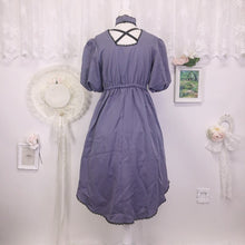 Load image into Gallery viewer, Dear My Love/ Yumetenbo purple dress w/ choker size M 1953
