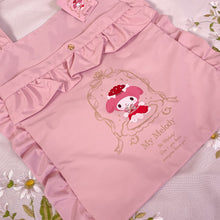 Load image into Gallery viewer, my melody sanrio ruffle tote bag purse 1785
