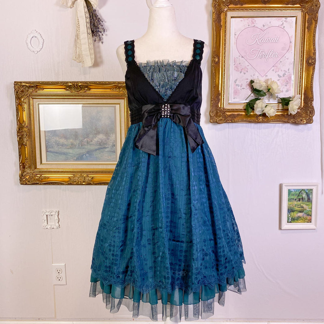 axes femme formal homecoming style ruffle pearl lolita dress 1766