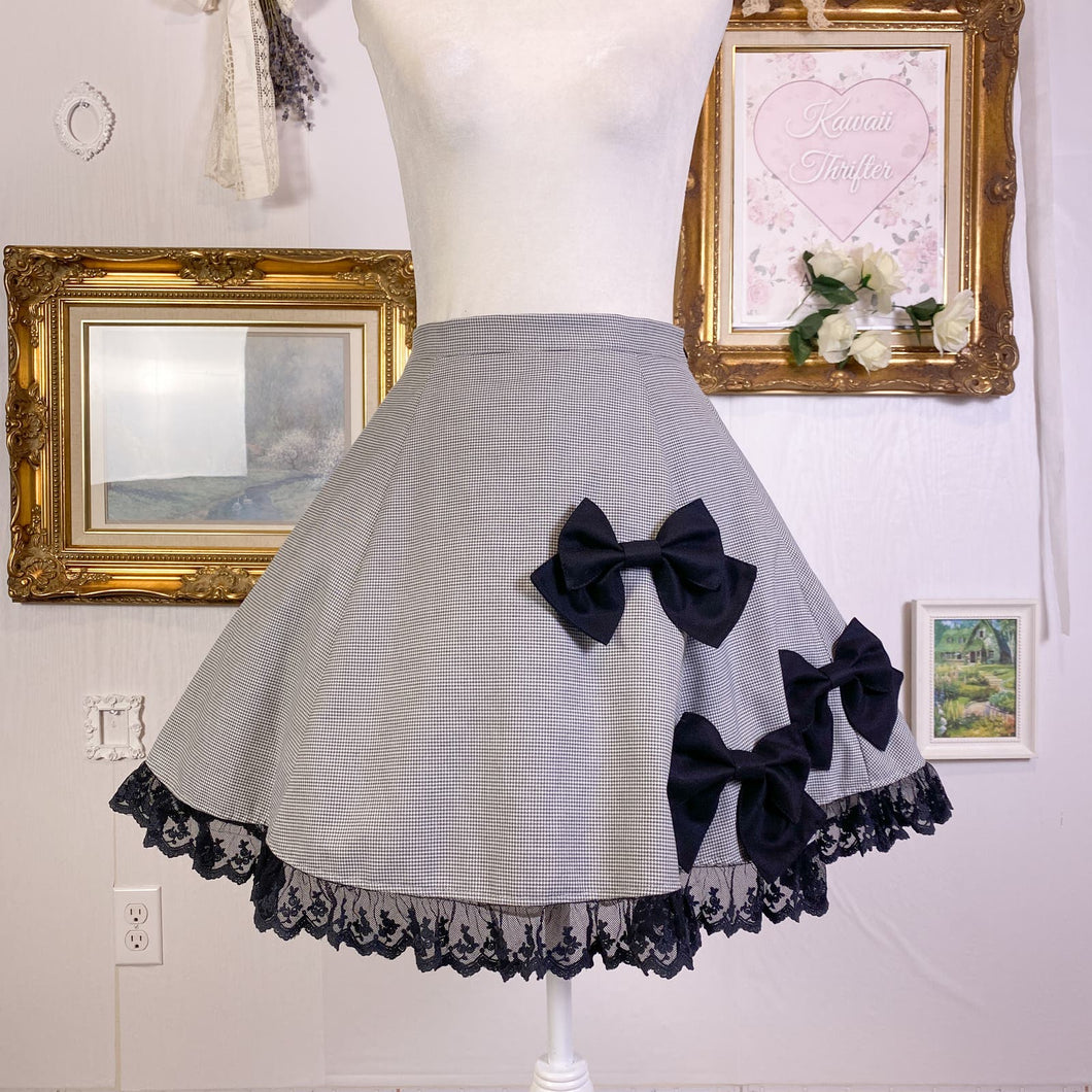 alice and the pirates lolita black bow lace skirt 1717