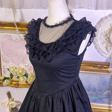 Load image into Gallery viewer, La pafait gothic lolita lace black dress
