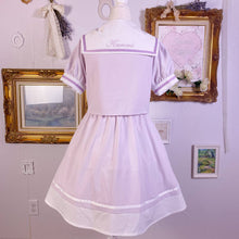 Load image into Gallery viewer, kuromi pastel sailor collar dress with bow tie M 1648
