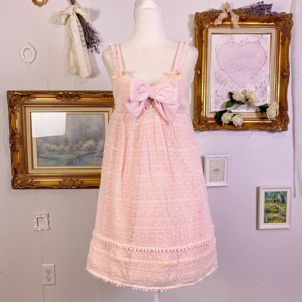 TRALALA (liz lisa) rare hime gyaru babydoll dress in pink 1705