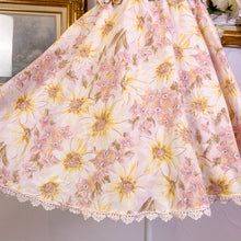 Load image into Gallery viewer, liz lisa sunflower daisy off shoulder floral dress 1678
