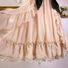 Load image into Gallery viewer, axes femme embroidered lace and curtain drape lolita formal dress 1713
