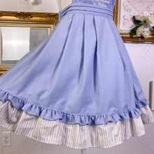 Load image into Gallery viewer, Amavel Marie antoinette se Bonbons sax blue JSK apron skirt 1737
