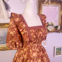 Load image into Gallery viewer, vintage liz lisa floral princess corset waist dress 1655
