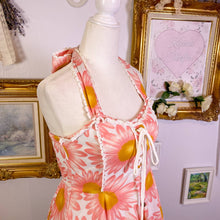 Load image into Gallery viewer, liz lisa summer flower sunflower halter dress 1709
