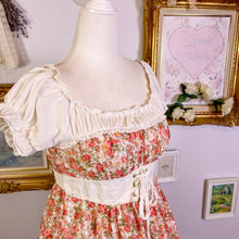 Load image into Gallery viewer, liz lisa floral lace corset waist dress 1677
