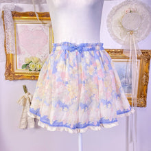 Load image into Gallery viewer, Liz lisa sheer floral sukapan skirt

